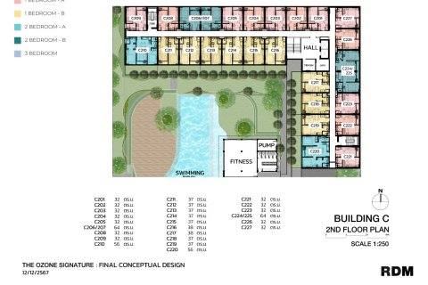 Condominio de 1 dormitorio en Layan Beach, Tailandia № 170162 - foto 14