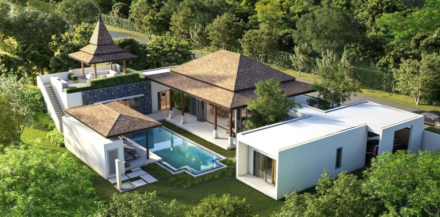 Chalet de 4 dormitorios en Naithon Beach, Tailandia № 170158