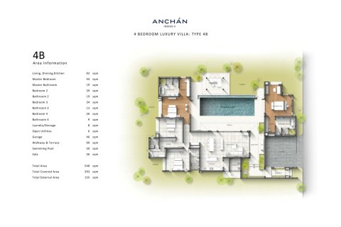 Chalet de 4 dormitorios en Phuket, Tailandia № 170157 - foto 8