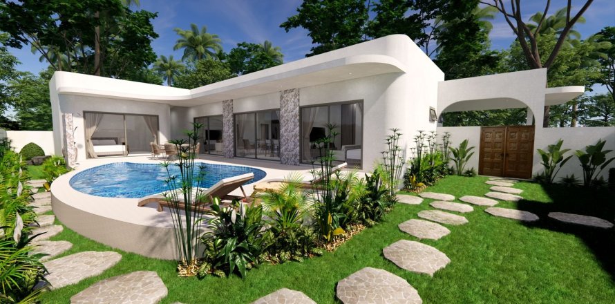 Chalet de 4 dormitorios en Ko Samui, Tailandia № 172443