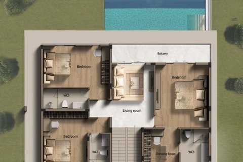 Casa de 4 dormitorios en Pattaya, Tailandia № 134427 - foto 3