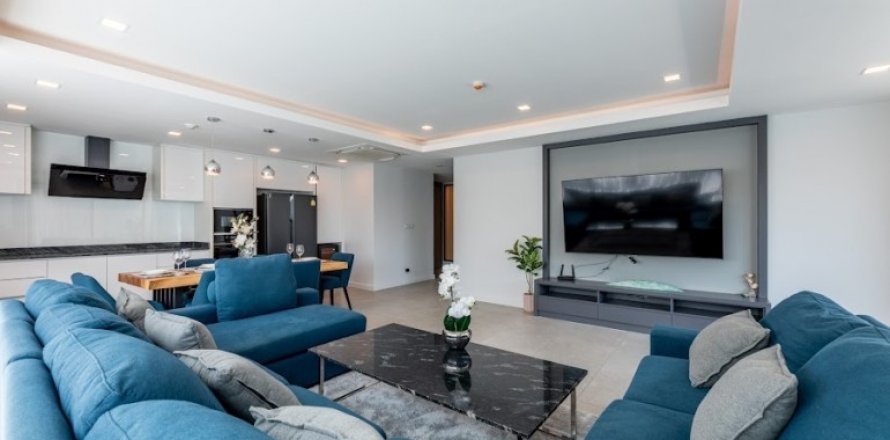 Condominio de 3 dormitorios en Chon Buri, Tailandia en Serenity Residence Jomtien  № 134432