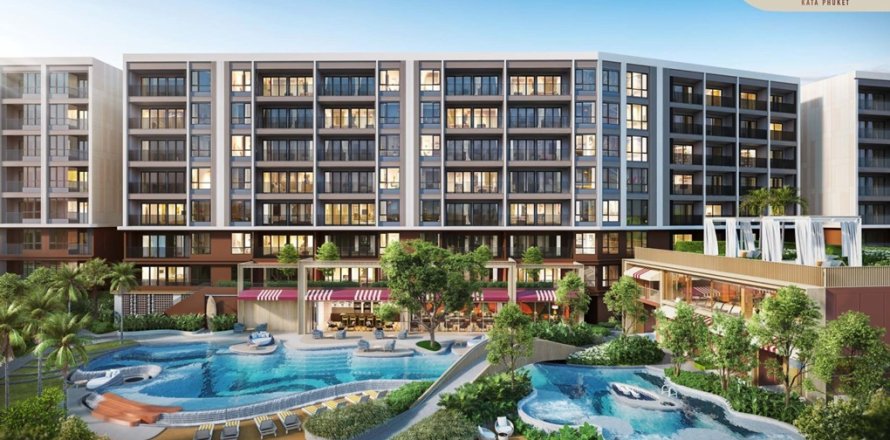Condominio de 1 dormitorio en Kata, Tailandia № 165561