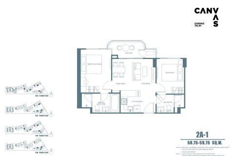 Condominio de 2 dormitorios en Bang Tao, Tailandia № 165565 - foto 14