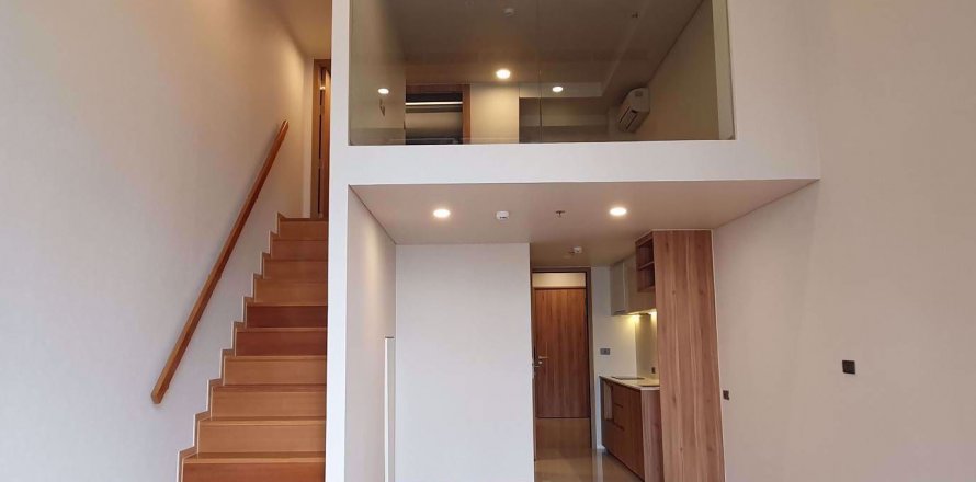 Dúplex de 1 dormitorio en Watthana, Bangkok, Tailandia № 71583