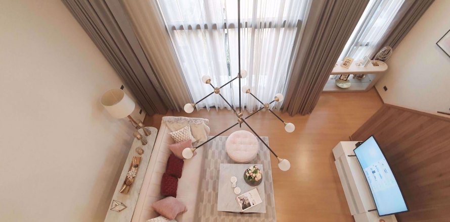 Dúplex de 1 dormitorio en Watthana, Bangkok, Tailandia № 71586