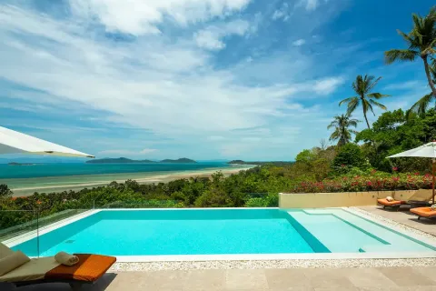 Chalet de 5 dormitorios en Ko Samui, Tailandia № 190684 - foto 22