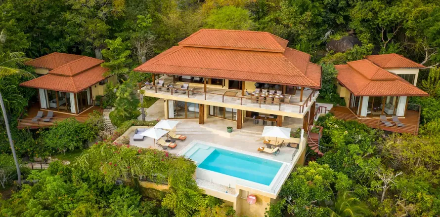 Chalet de 5 dormitorios en Ko Samui, Tailandia № 190684