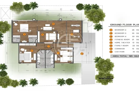 Chalet de 4 dormitorios en Bang Tao, Tailandia № 190688 - foto 19