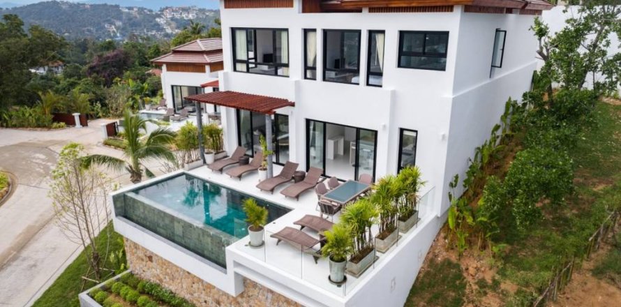 Chalet de 3 dormitorios en Surat Thani, Tailandia № 114055