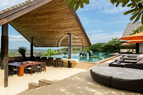 Chalet de 4 dormitorios en Ko Samui, Tailandia № 190648 - foto 14
