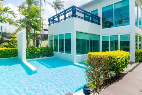 Chalet de 3 dormitorios en Phang Nga, Tailandia № 190649 - foto 4