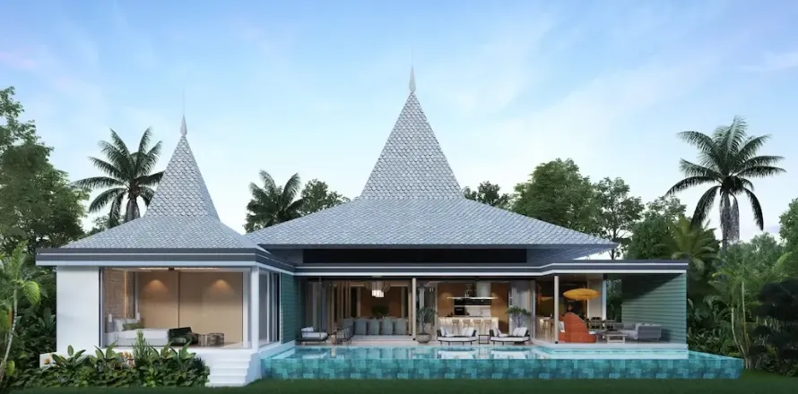 Chalet de 4 dormitorios en Layan Beach, Tailandia № 190651