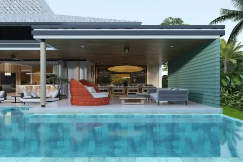 Chalet de 4 dormitorios en Layan Beach, Tailandia № 190651 - foto 14