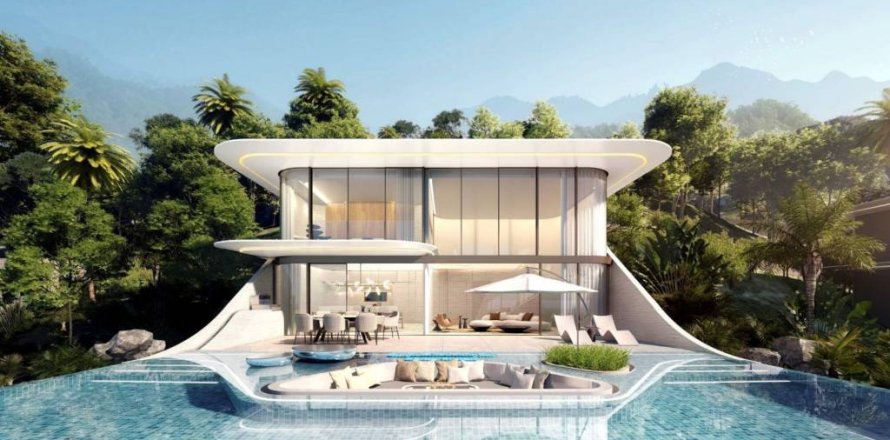Chalet de 4 dormitorios en Phuket, Tailandia № 160155