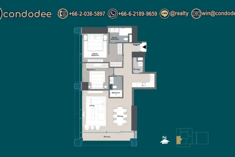 Condominio de 3 dormitorios en Ratchathewi, Bangkok, Tailandia № 201391 - foto 6