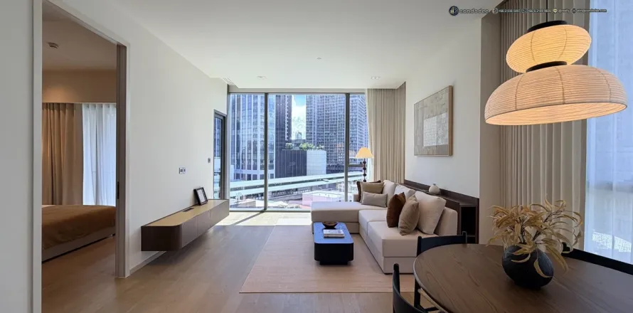 Eigentumswohnung in Bangkok, Thailand, 2 Schlafzimmer  № 201388