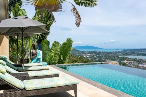 Chalet de 4 dormitorios en Ko Samui, Tailandia № 147170 - foto 9