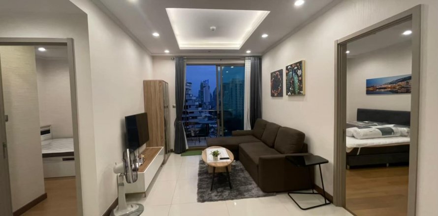 Condominio de 2 dormitorios en Bangkok, Tailandia № 143137