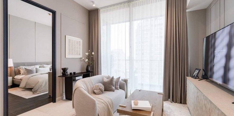 Estudio en el condominio en Bangkok, Tailandia № 180816