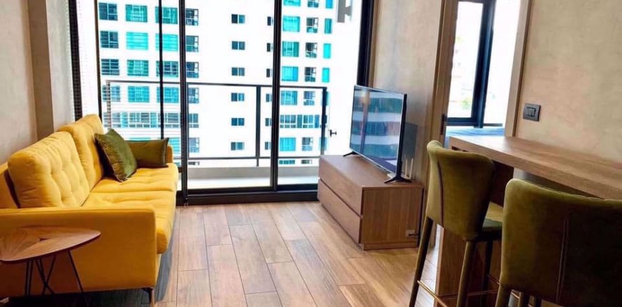 Condo à Bangkok, Thaïlande, 1 chambre à The Lofts Asoke  № 57624