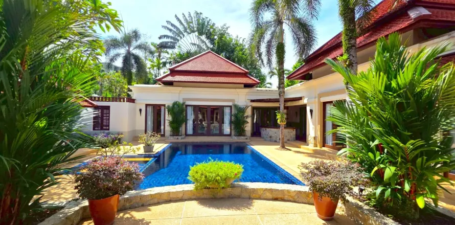 Casa de 4 dormitorios en Bang Tao, Tailandia № 210024