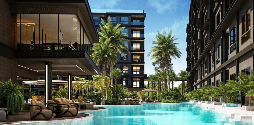 Condominio de 1 dormitorio en Bang Lamung, Tailandia № 165191