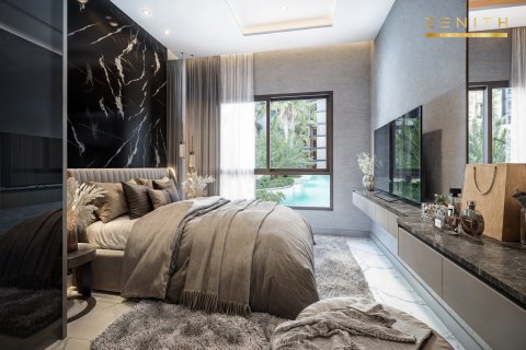 Condominio de 1 dormitorio en Bang Lamung, Tailandia № 165191 - foto 4