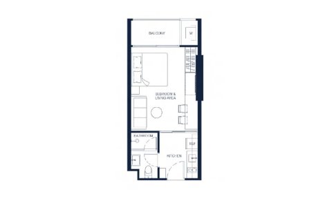 Condominio de 1 dormitorio en Pattaya, Tailandia № 165192 - foto 9
