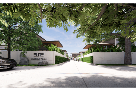 วิลล่าในตำบลฉลอง, ประเทศไทย 3 ห้องนอน № 165194 - รูปถ่าย 20