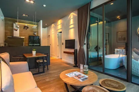 Studio in the Condo in Phuket, Thailand № 153084