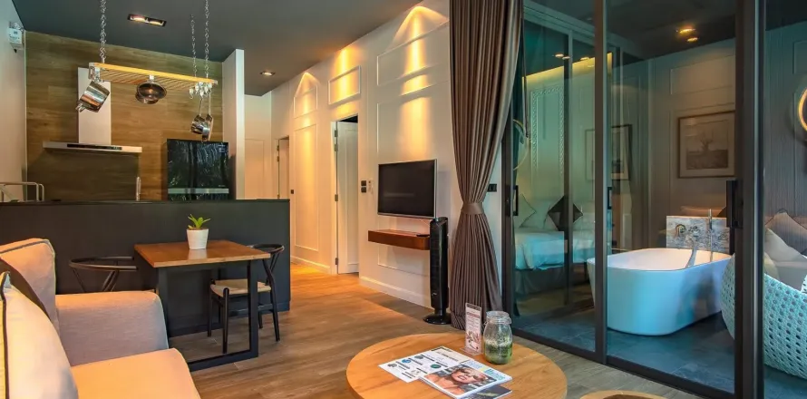 Estudio en el condominio en Phuket, Tailandia № 153084