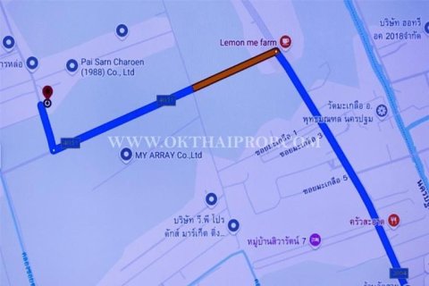 Land in Nakhon Pathom, Thailand 2556 sq.m. № 171114 - photo 6