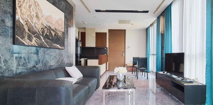 Condo à Bangkok, Thaïlande, 2 chambres à Quattro by Sansiri № 111292