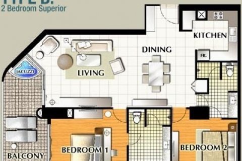 Condominio de 2 dormitorios en Pattaya, Tailandia № 57841 - foto 22