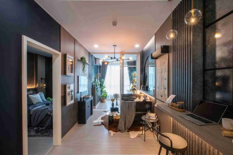 Condominio de 1 dormitorio en Thonburi, Bangkok, Tailandia № 208854 - foto 9