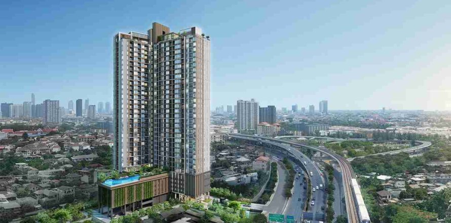 Condominio de 1 dormitorio en Thonburi, Bangkok, Tailandia № 208854