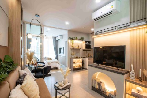 Condominio de 1 dormitorio en Thonburi, Bangkok, Tailandia № 208854 - foto 3