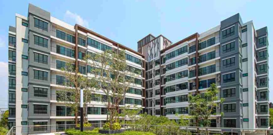 Estudio en el condominio en Bangkok, Tailandia № 208855