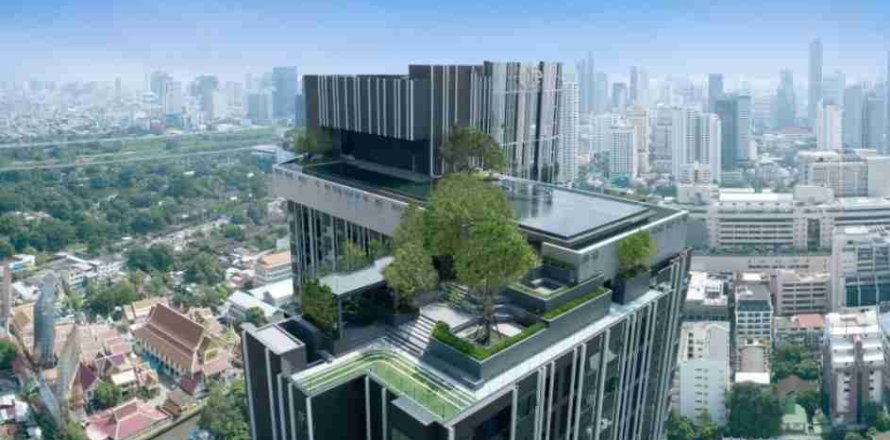 Condominio de 1 dormitorio en Bangkok, Tailandia № 208858