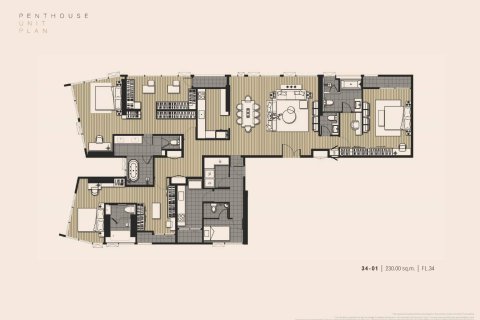 Condominio de 3 dormitorios en Bangkok, Tailandia № 166095 - foto 21