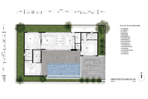Villa in Ko Samui, Thailand 3 Schlafzimmer № 166093 - Foto 6