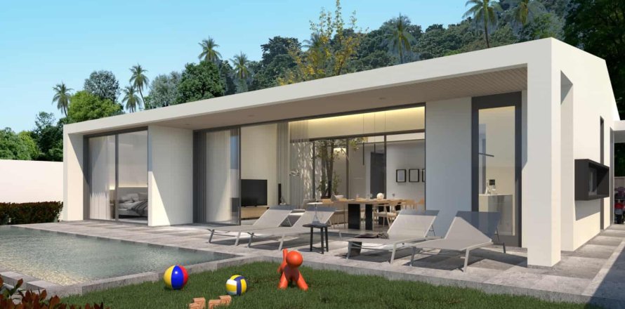 Villa in Ko Samui, Thailand 3 Schlafzimmer № 166093