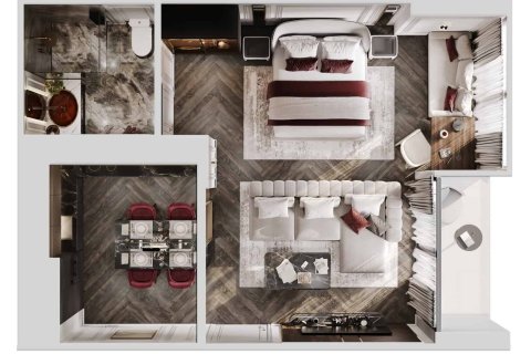 Condominio de 1 dormitorio en Karon, Tailandia № 165929 - foto 24