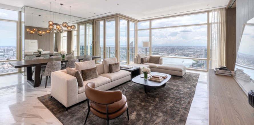 Condominio de 3 dormitorios en Bangkok, Tailandia № 180798