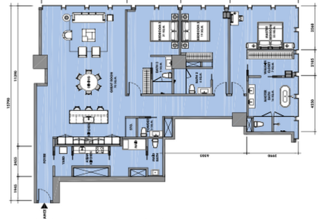 Condominio de 3 dormitorios en Bangkok, Tailandia № 180797 - foto 30