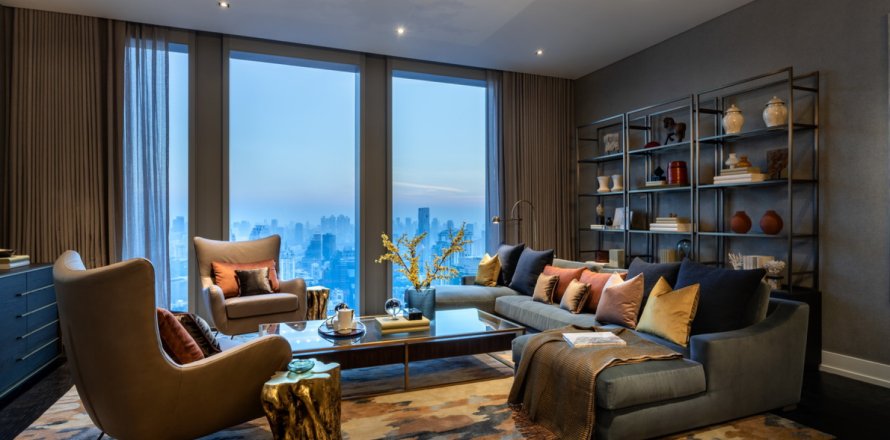Condominio de 3 dormitorios en Bangkok, Tailandia № 180797