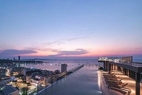 Condo à Pattaya, Thaïlande, 1 chambre  № 204329