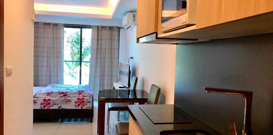 Estudio en el condominio en Jomtien Beach, Pattaya, Tailandia № 204334