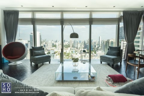 Condominio de 3 dormitorios en Sathon, Bangkok, Tailandia № 143547